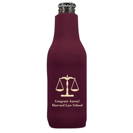 Scales of Justice Bottle Huggers